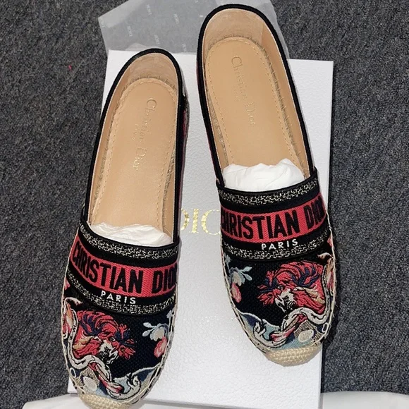 Dior Espadrilles black multicolor - Picture 2 of 8